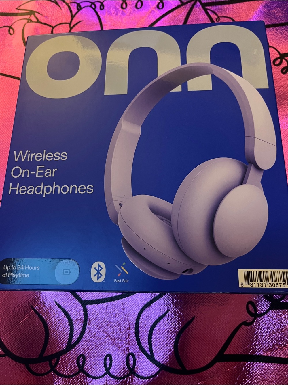onna Wireless On-Ear Headphones - Lavender